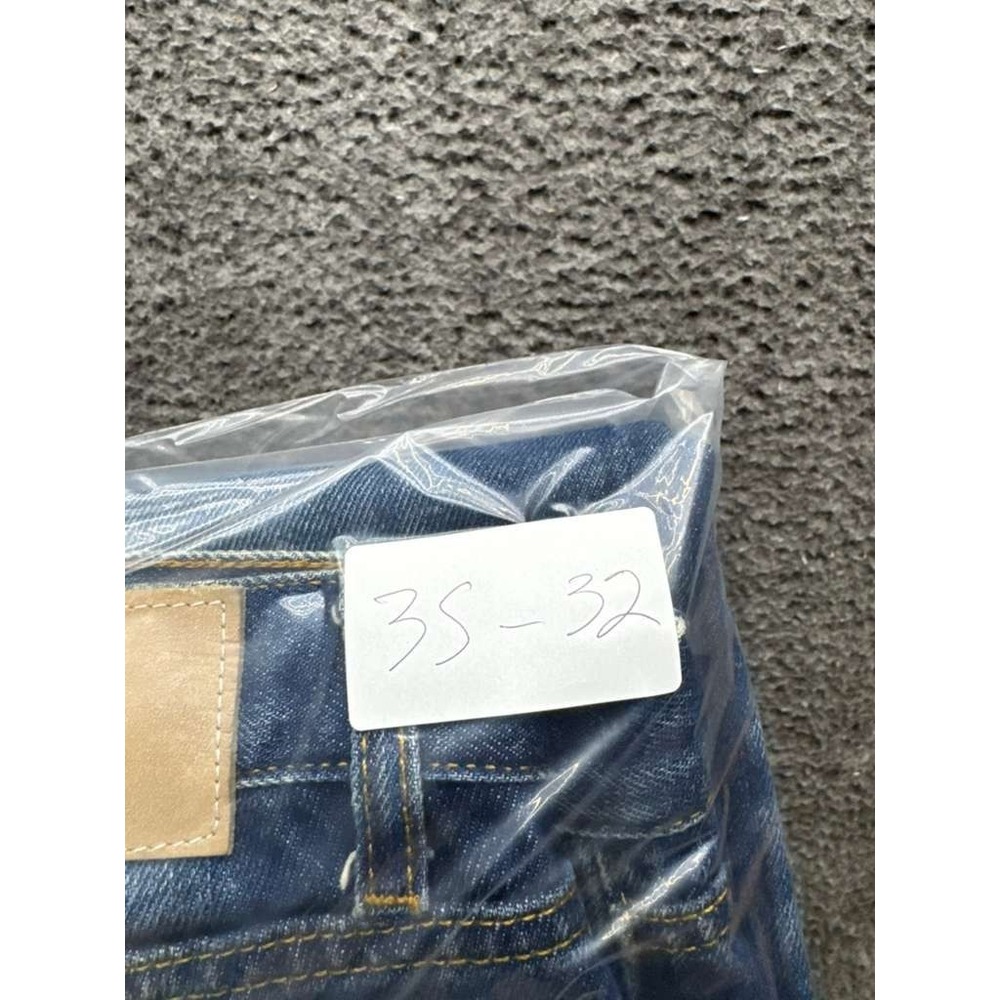 Sandro Paris Droit Slim Fit‎ Low Rise Distressed Denim Jeans Blue Size 27 - Picture 16 of 16
